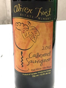 Oliver Twist Estate Winery Cabernet Sauvignon 2010